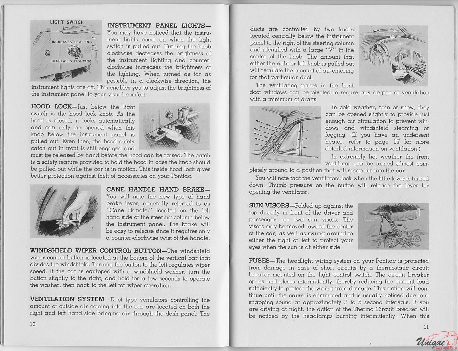 1950 Pontiac Owners Manual Page 30